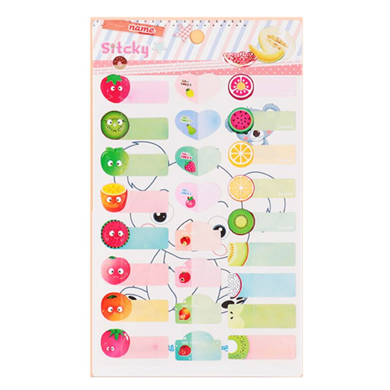 Waterdichte Mark Sticker Naam Sticker Classificatie Sticker Geschikt Voor Kinderen Familie Kleuterschool: C