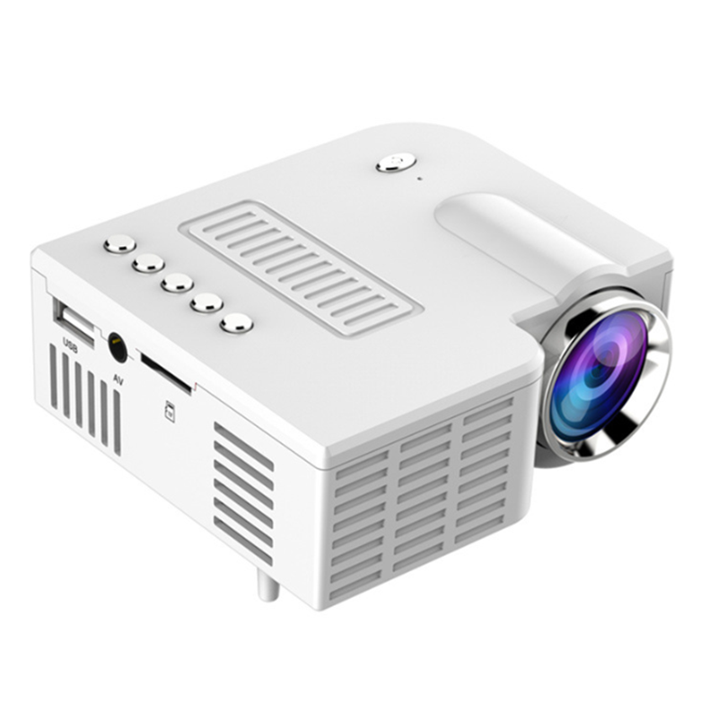 50 Lumens HD 1080P LED Portable Mini Projector Home Theater Projectors Video Multimedia 3D Projector