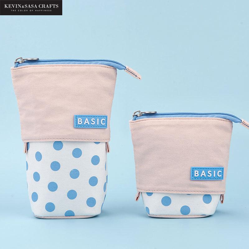 Leuke Stippen Flexibele Etui Stof Schoolbenodigdheden Potlood Tas Briefpapier School Leuke Pennenbakje Door Kevin & Sasa ambachten