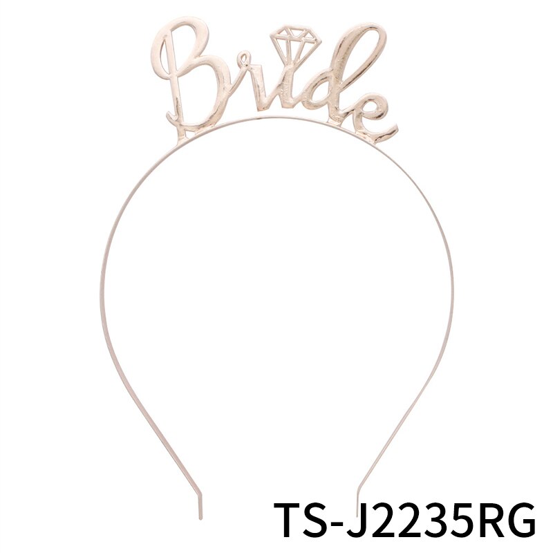 Braut zu sein Stirnband Brautjungfer Haarschmuck Junggesellenabschied Zubehör Hochzeitsdekorationen Brautparty Mädchen