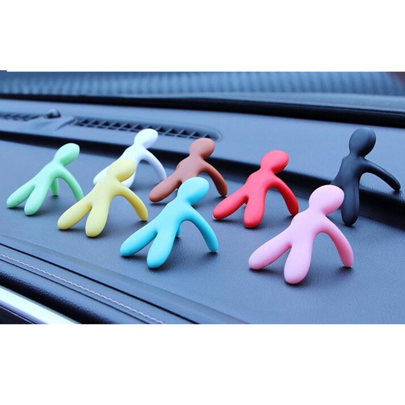 Cartoon Car Freshener Small People Car Air Vent Freshener Aroma Clip Diffuser Decor