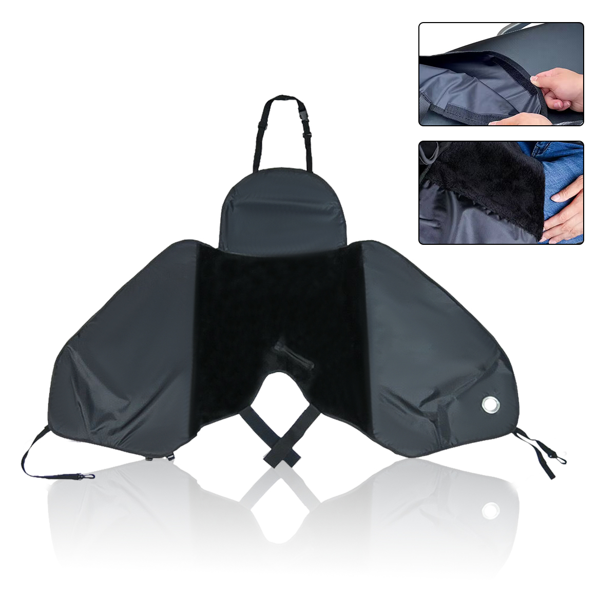 Trapunta antivento Autunno inverno bici elettrica antipioggia copri gamba coperta per ginocchio guanti freddi scooter tuta fredda generale