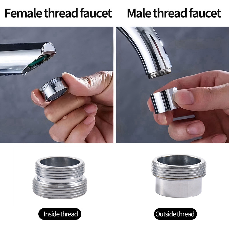 Stainless Steel Faucet Connector M22 To M20 M18 M1/2" Thread Joints Water Purifier Accessory Kitchen Water Tap Adapter Fittings