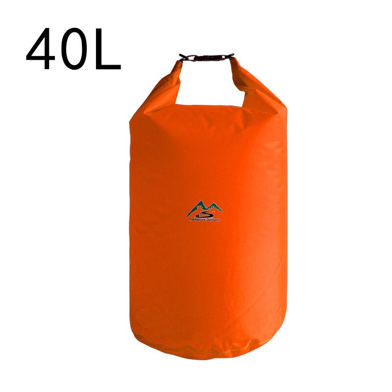 1 PC Large Capacity Outdoor Dry Bag Swimming Waterproof Bags Sack Floating Gear Bags For Boating Fishing Rafting 5L-70L: O 40L