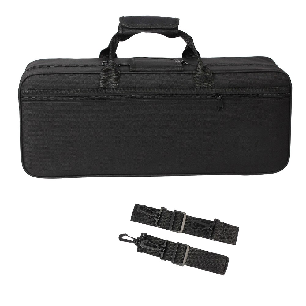 600d trompet gigbag box rugzak waterafstotend oxford doek met verstelbare dubbele schouderriem vak schuim katoen gevoerd