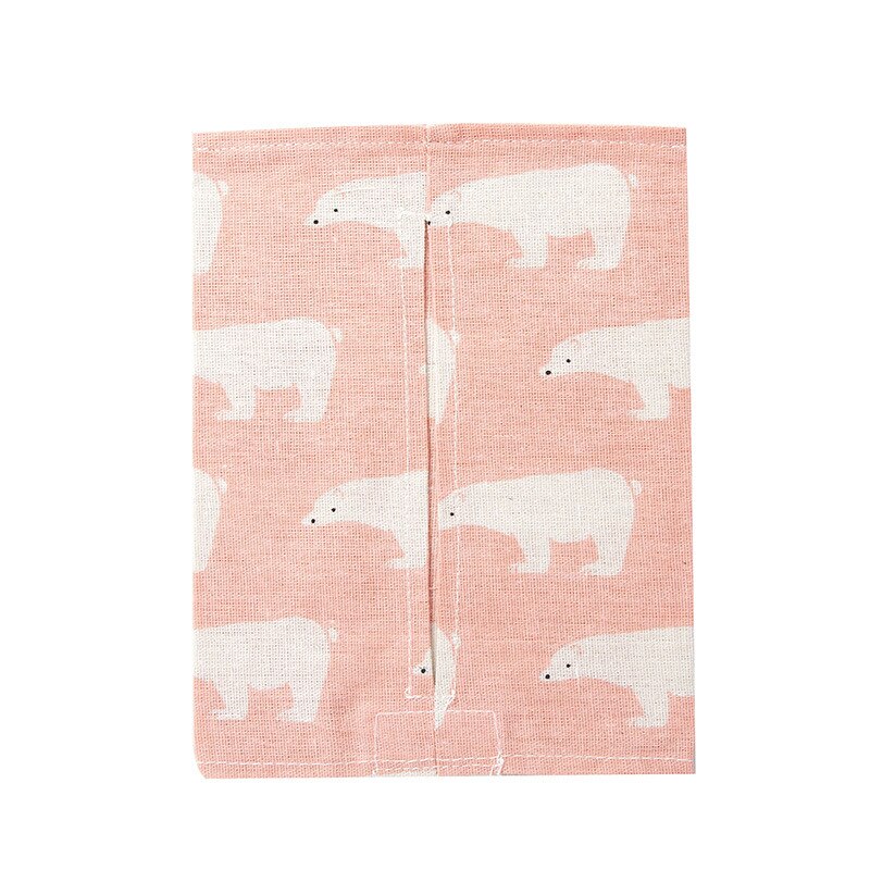 1pcs Cloth Tissue Box Storage Box Towel Tissue Pumping Paper Bags for Toliet Home Decorations Baby Wipes Box: 1