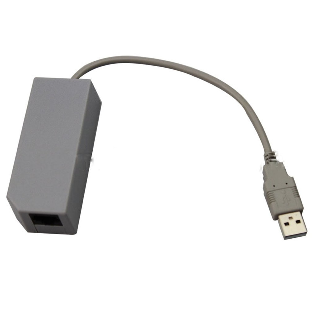 Usb Lan Adapter Ethernet Netwerkkaart Kabel RJ45 Voor Console Voor Nintend Voor Wii U Netwerk Usb Kabel Netwerk kaart