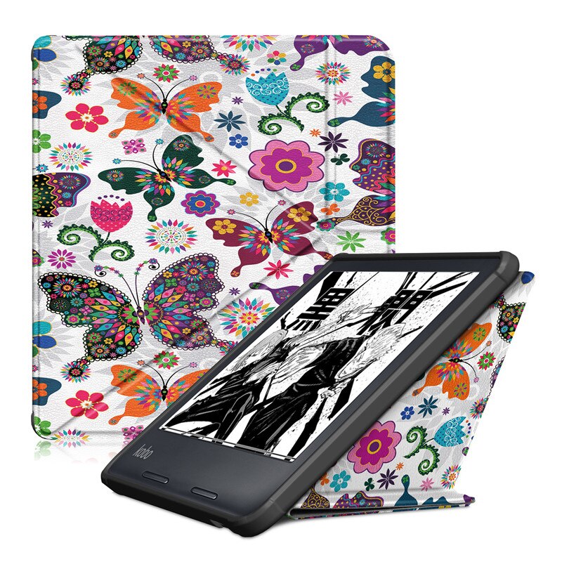 Funda plegable para Kobo Libra 2, carcasa inteligente para libro electrónico, 2. ª generación, , 7 pulgadas: HD / For Kobo Libra2 2021