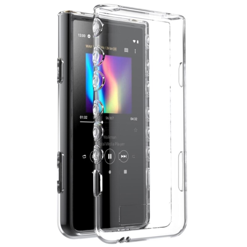 Muziekspeler Transparante Soft Shell Beschermhoes Case Voor Sony Nw ZX500/ZX505/ZX507 MP3 Schede