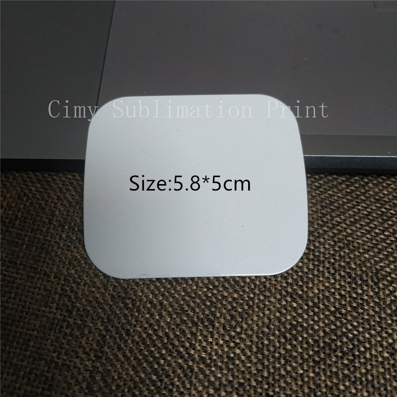 Blank Sublimation Metal Plate: Rectangle 002