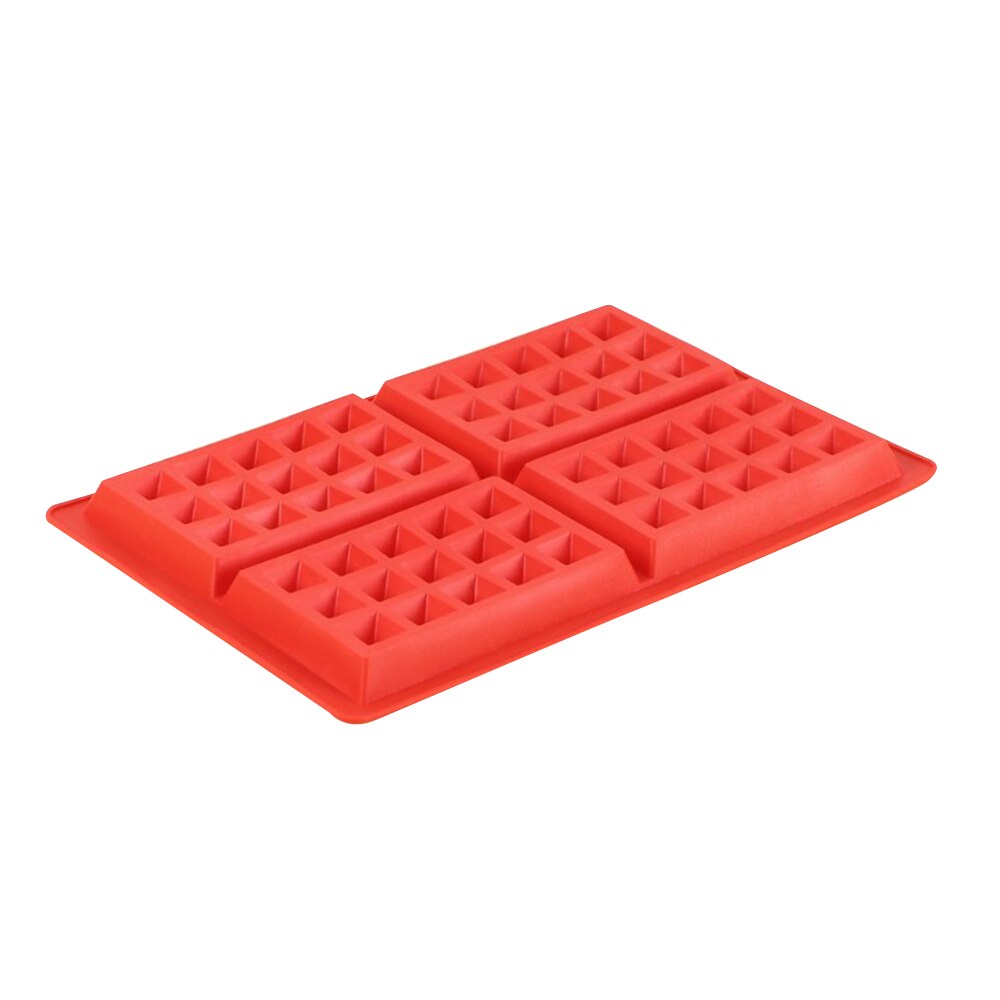 Bandeja de silicona para hacer gofres en el horno, molde para hornear pasteles y galletas, accesorios de cocina: 1