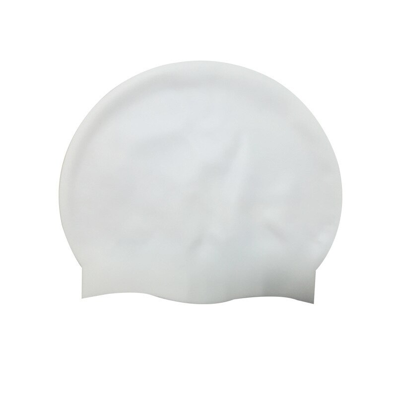 Bonnet De Natation Silicone Kinizuxi – Lot 2 Pièces Noir Et Gris, Indéchirable, Pour Cheveux Longs