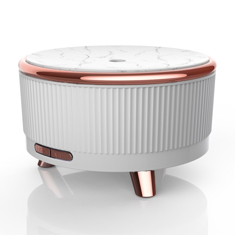 Electric Essential Oil Aroma Diffuser Ultrasonic Air Humidifier Aromatherapy Diffusers with LED Night Lamp For Home Office 500ML: White / UK