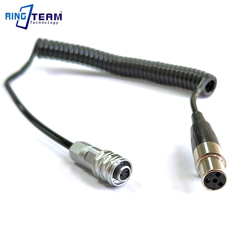WEIPU SF610/S2 Cables a Mini XLR, 4 pines hembra para BMPCC6K BMPCC 6K modelo Blackmagic Pocket Cinema cámara de 6K