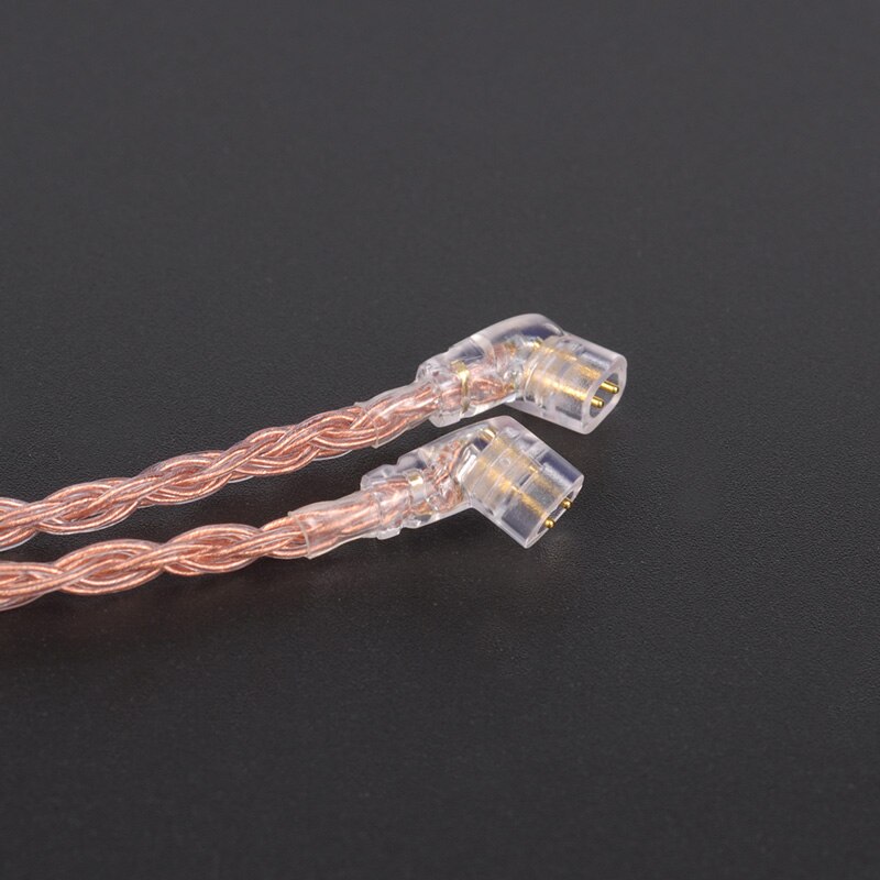 Kbear 16 núcleo prata chapeado equilibrado cabo 2.5/3.5/4.4mm com mmcx/2pin/qdc conector para zs10 pro as10 zsx zsn pro c12 BL-03