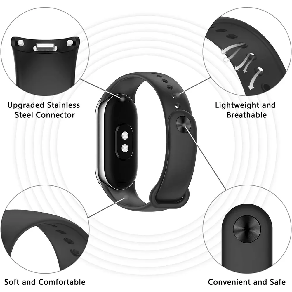 Armband für Xiaomi Smart Band 8 | Orange | 6941812727935