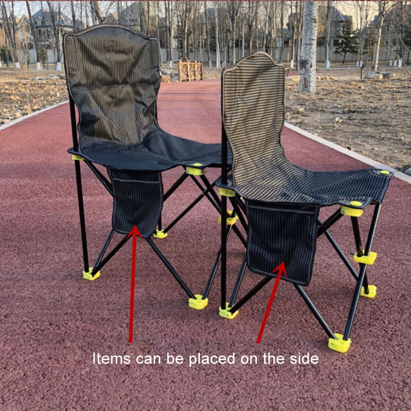 Opvouwbare visstoel, grote multifunctionele comfortabele strand-, wandel-, picknick- en kampeerstoel
