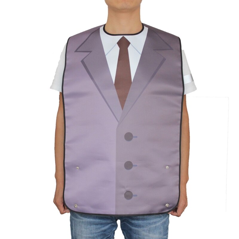 Grote Waterdichte Volwassen Maaltijd Bib Handicap Clothescook Protector Tool Handicap Hulp Schort Wasbare Herbruikbare