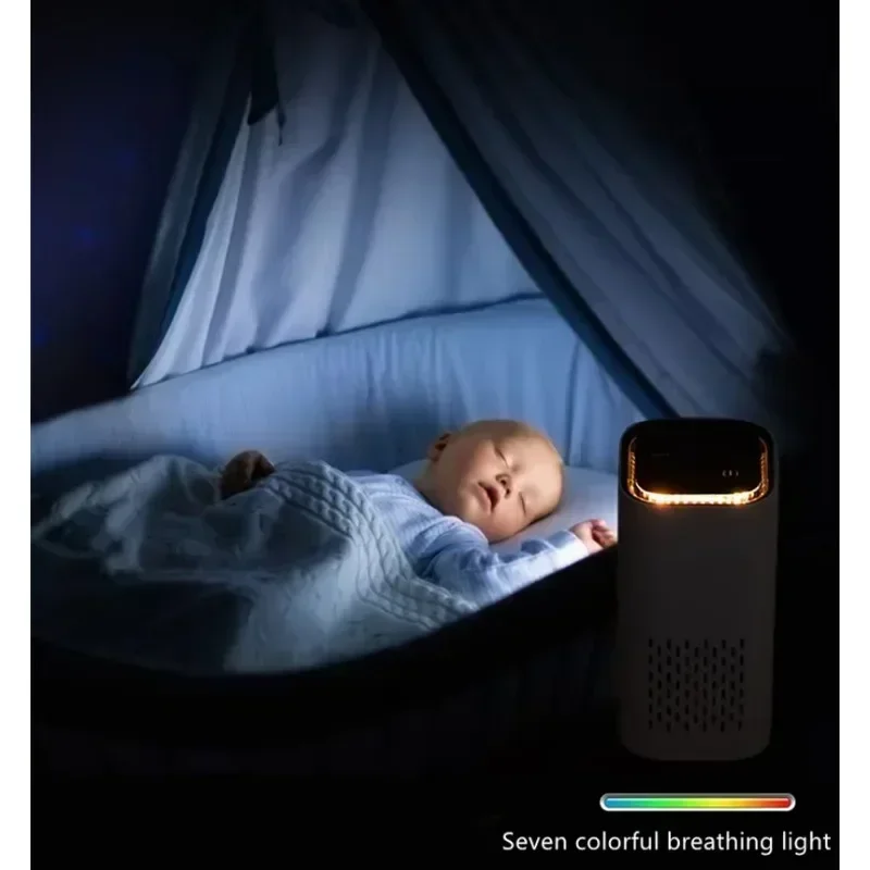 Purificateurs d'air petit filtre Hepa Portable purificateur d'air maison supprimer les odeurs de fumée formaldéhy pour voiture chambre petit purificateur d'air