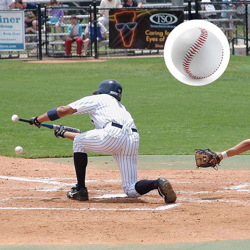 Piłka baseball szkolenia miękkie z daszkiem materiał PU z daszkiem robić uprawiania sportów na świeżym powietrzu baseball szkolenia dla dzieci na świeżym powietrzu z daszkiem kulowym