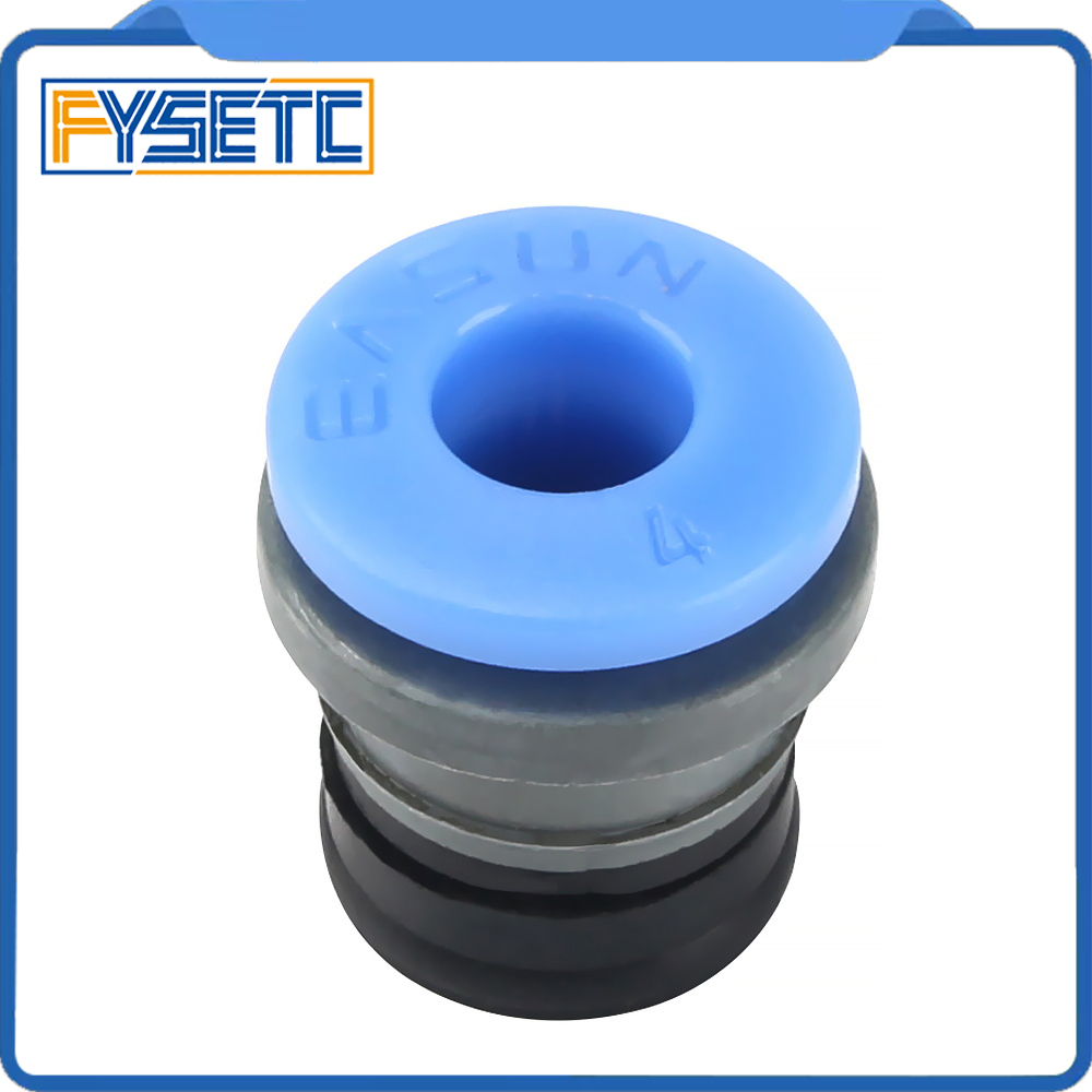 FYSETC Bowden ECAS04 pièces d'imprimante 3D extrudeur Clips de pince intégrés pour extrudeuse Tube intégré Tube Ptfe bleu