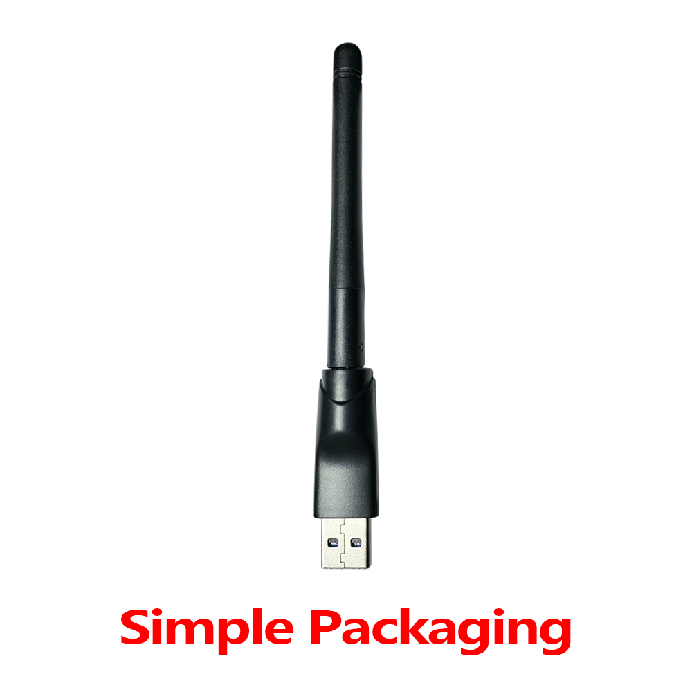 [10 pces] mt7601 wifi adaptador 150mbps 2.4ghz 802.11/b/g/n usb2.0 rotativo usb wi-fi antena 7601: Default Title