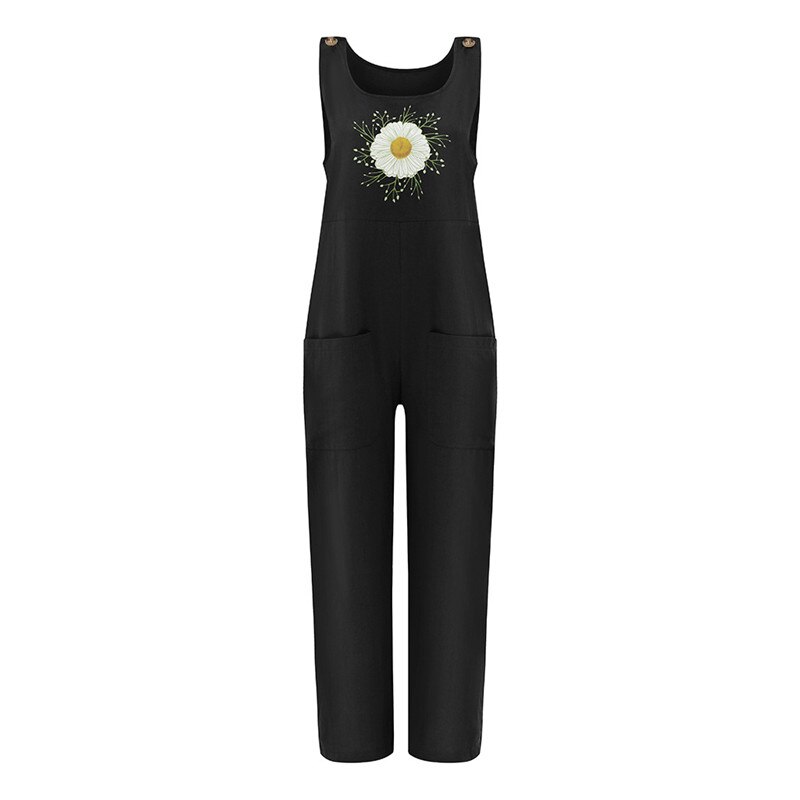 Løst gravide tøj strop bukser bukser blomsterprint gravide kvinder overalls jumpsuits graviditet rompers tøj