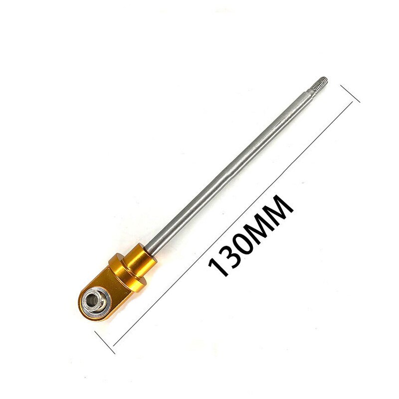 130Mm Staal TRA7763 Gtx Shock Shaft Voor Traxxas 1/5 X-MAXX Rc Truck Auto Crawler