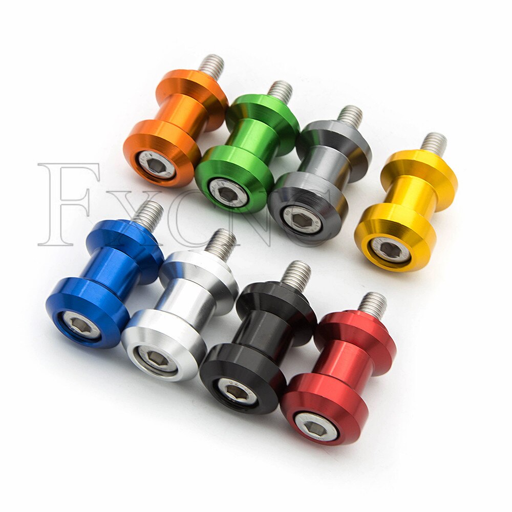 For Yamaha MT09 MT-09 MT 09 Tracer Motorcycle Swingarm Spools Swing Arm Slider Stand Screw 6mm Motorcycle Accessories