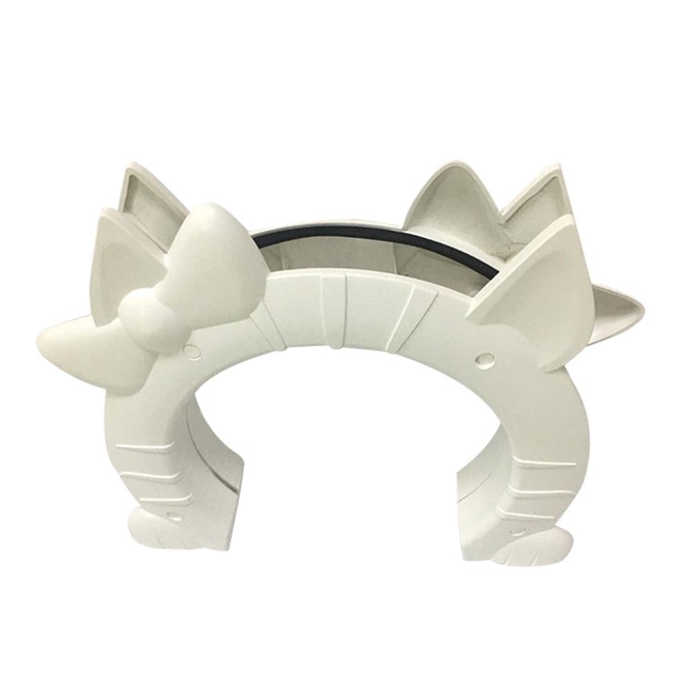 Solid White Color Pets Free To Enter And Exit Door Cat And Dog Door Hole Thickness And Scale Adjustable Pet Door