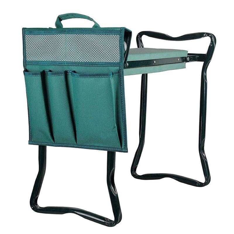 Have knæværktøj oxford tasker 12.2 x 11.8 tommer med håndtag til knælende stol have værktøj taske （ingen hylde） lb levering