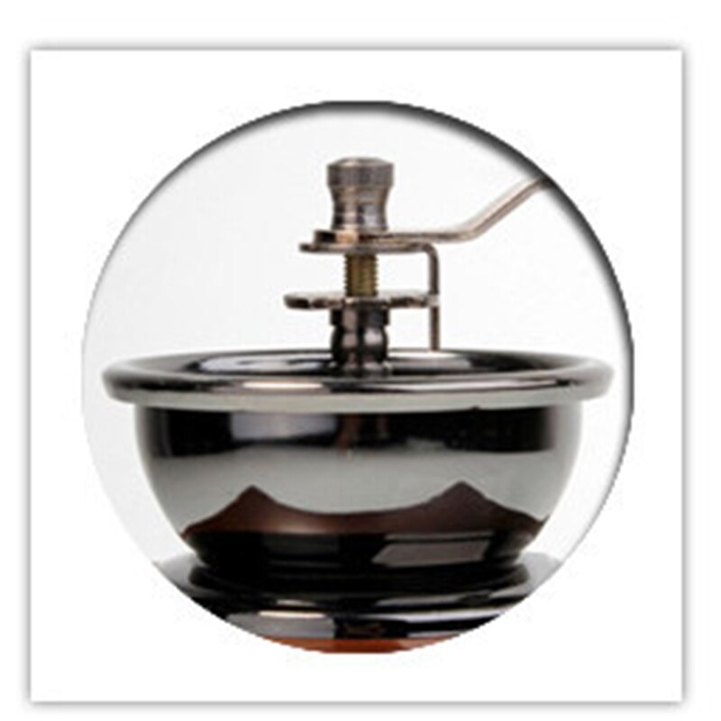 Grinder Press Pot Set Manual Coffee Grinder Coffee Maker Wooden Manual Grinders TI99