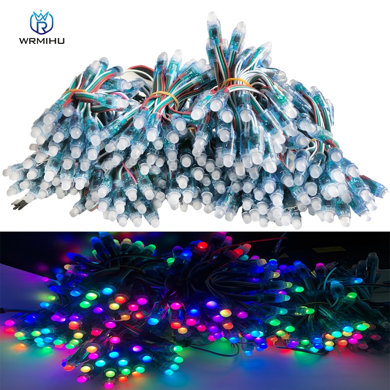 50 Stck WS2811 IC RGB Pixel LED-modul Licht DC5V Volle Farbe Große für Dekoration Werbung lichter Wasserdichte IP67