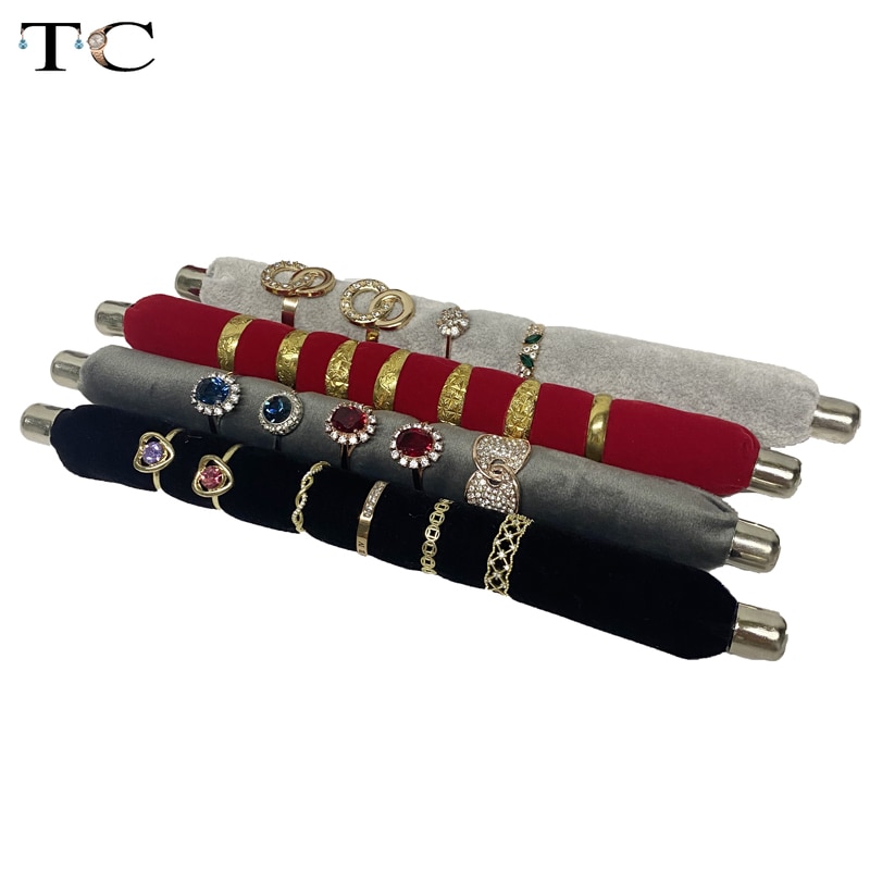 Spons Ring Bar Sieraden Display Standaard Ring Houder Jewerly Organisator Voor Sieraden Organizador De Joyas