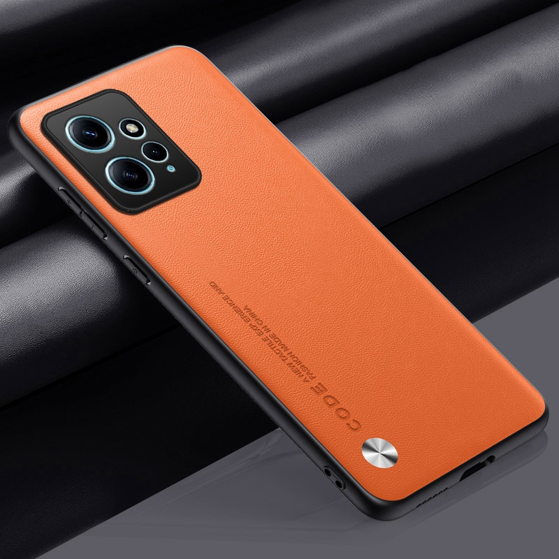 Funda de cuero PU de lujo para Xiaomi Redmi Note 12 4G, funda trasera de silicona mate, funda de teléfono de protección completa para Redmi Note12 Coque: Blanco