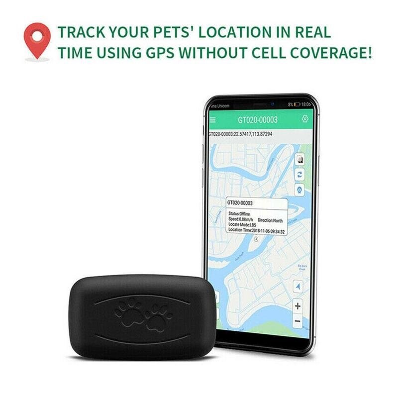 Localizzatore GPS AGPS LBS Wifi mini luce in tempo reale GPS canna IP67 inseguitore gatti localizzatore di localizzatori per animali domestici impermeabile per animali domestici tracciamento S6N3