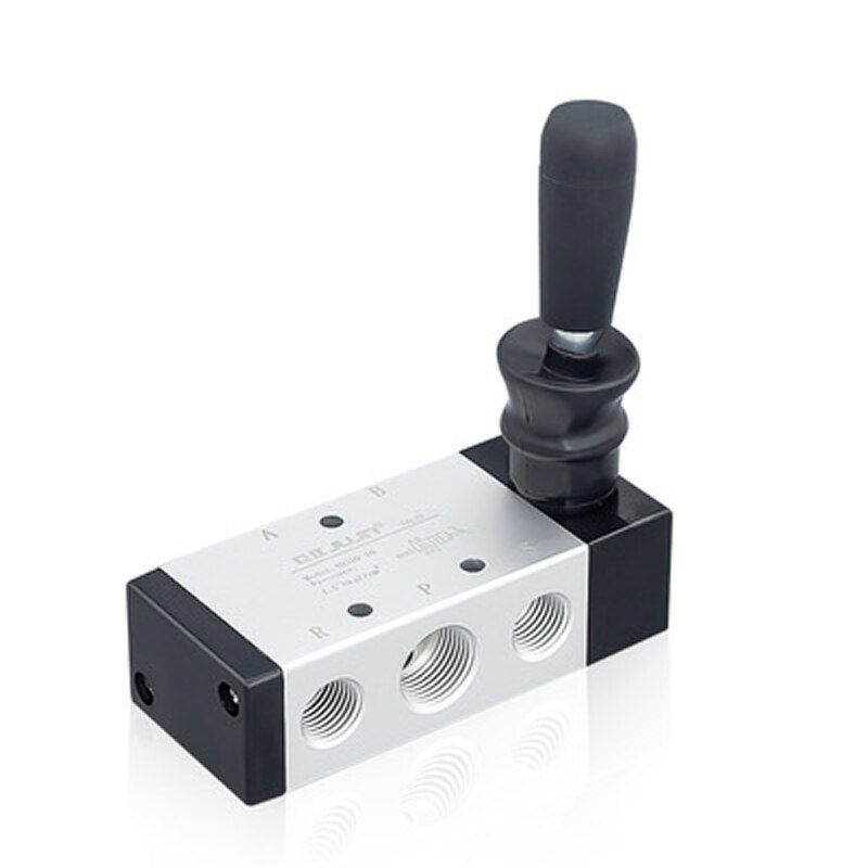 Air Valve Switch Manual Hand Wrench 4H210-08 4H310-10 4H410-15 Pneumatic Control Pull 1/4" 2 Position 5 Port Plate Reversing
