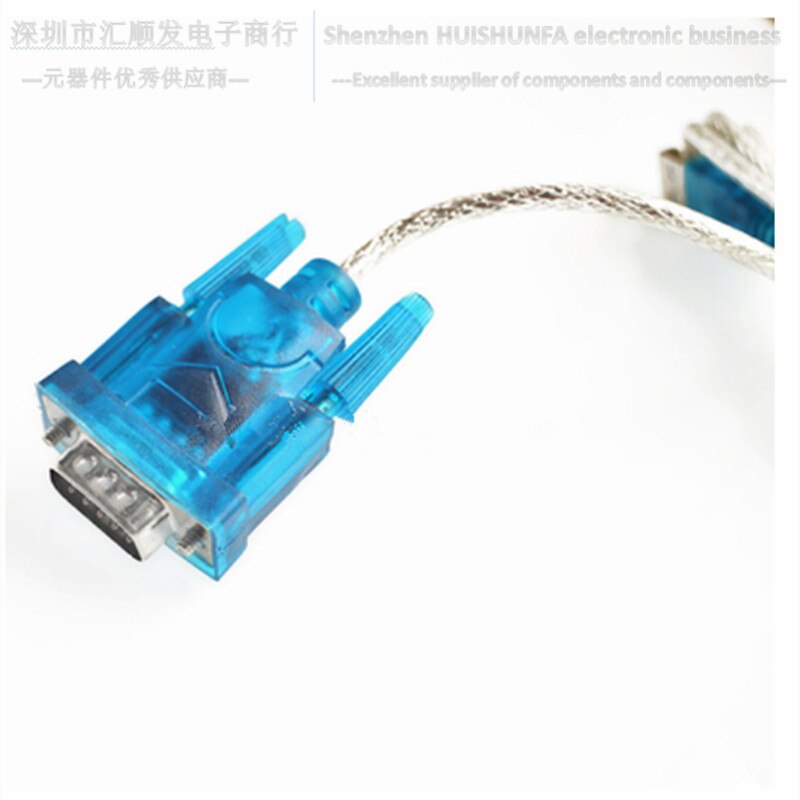 Hl-340 USB serial port line (COM) usb-rs232 USB nine pin serial port line support win7-64 bits