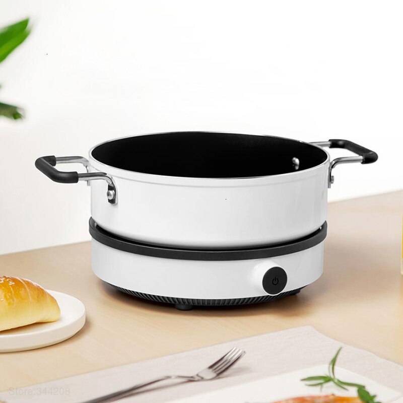 Xiaomi-cocina de inducción Mijia edición juvenil, placa de horno eléctrico inteligente ajustable, cocinas creativas de Control preciso, herramienta Wok, 2100W