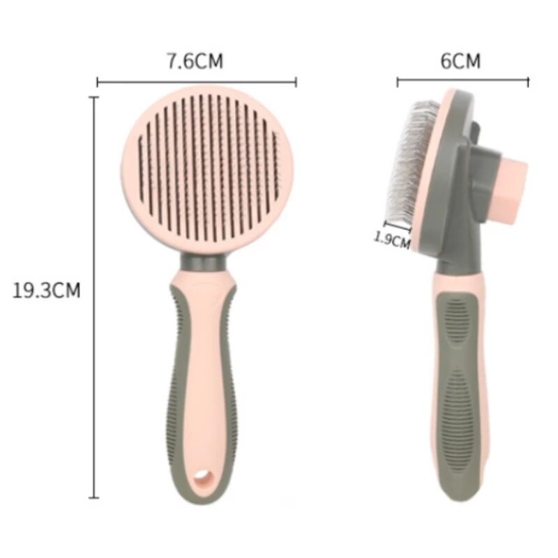 Cat Comb Self Cleaning Slicker Pet Brushes for Dogs Cats Removes Undercoat Tangled Pet Hair Massages Comb Cat Accessories