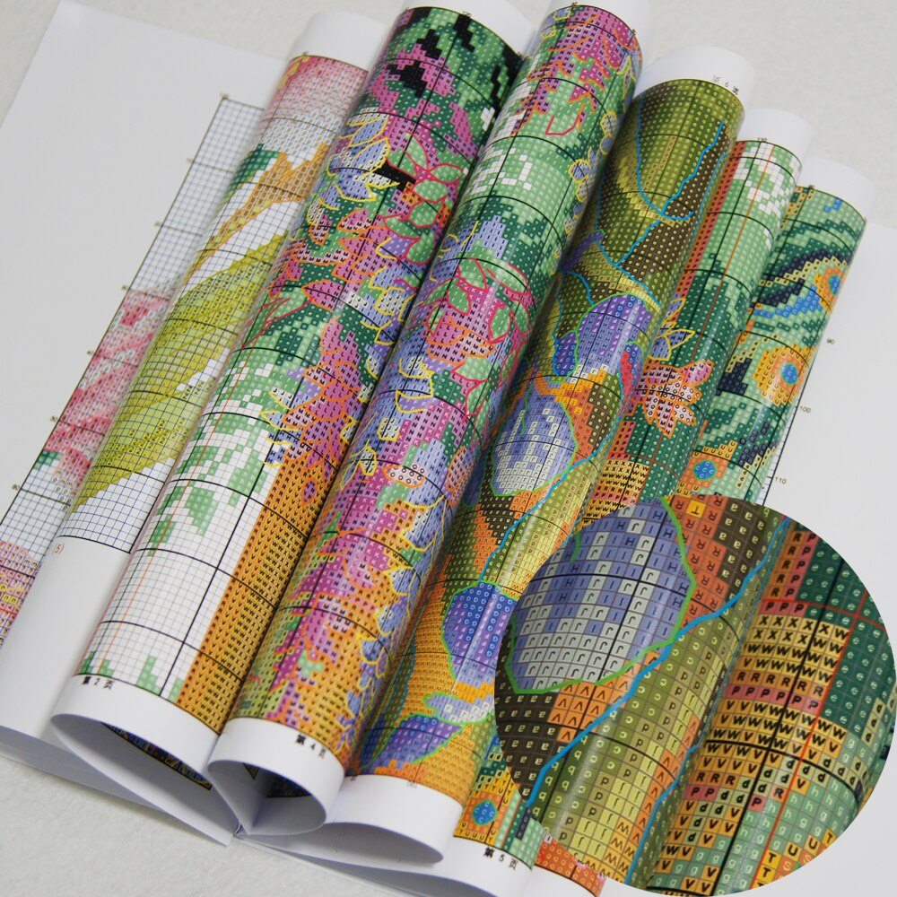 Kit de bordado de punto de cruz con de "el nacimiento del bebé Jesús", conjunto de costura de lienzo de Aida, decoración del hogar, herramientas de accesorios