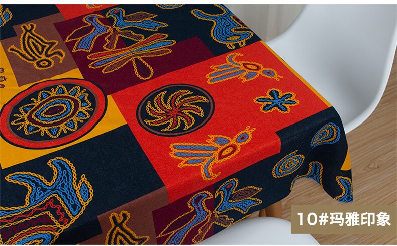 Boheme stof trykt bomuld linned tøj stof afrikansk stof sydøst asiatisk retro håndlavet diy dug patchwork: 10