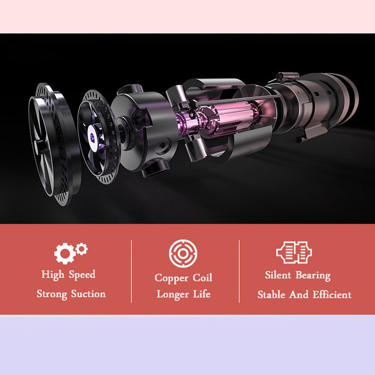 Hair Dryer Salon Dryer Strong Wind &Cold Wind Air Water Ionic Hammer Blower Electric Hair Dryer 3000W 220V