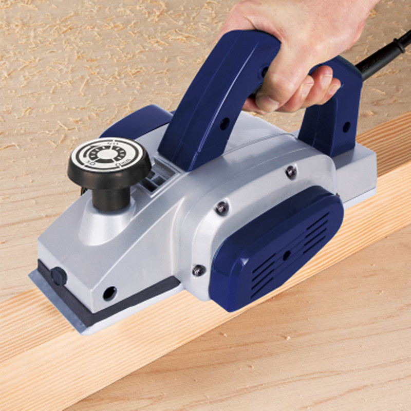 Elektrische Schaafmachine Hout Cutter Elektrische Zaag Timmerman Vliegtuig Draagbare Schaafmachine