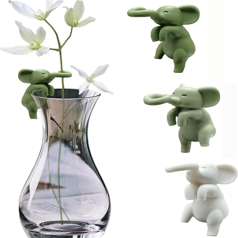 Plant propagation buddy 3d elephant plant holder plast plantestøtter multifunksjonell planteholder