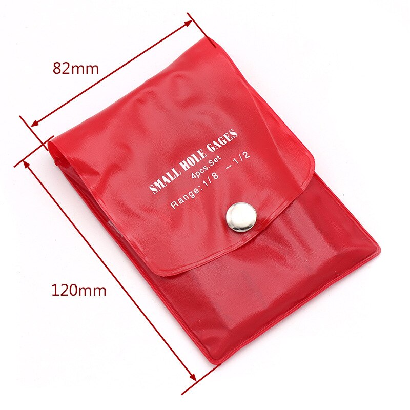 4pcs/set 3-14mm Adjustable Telescopic Gauge Small Hole Measurement Tools Square Head Inner Diameter Gauge