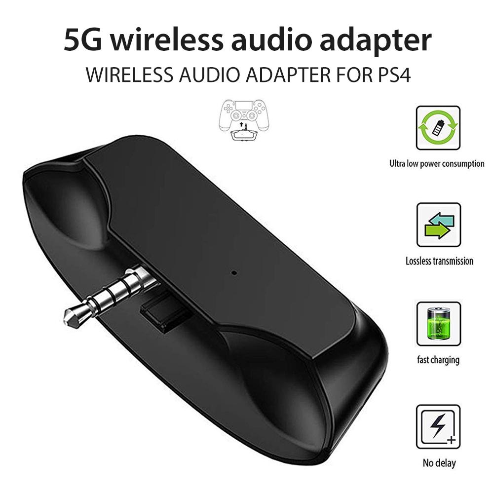 Mini 3.5mm Jack Bluetooth Audio Adapter For PS4 Game Handle Converter Wireless 5G Audio Adapter Jack For Bluetooth 5.0 Headset