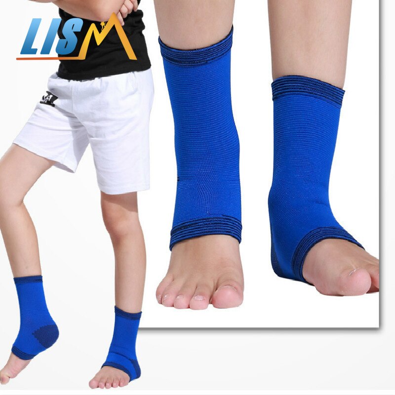 Lism Kinderen Kids Ankle Compressie Brace Ondersteuning Voor Fietsen Hardlopen Fitness Jongens Meisjes Spelen Sport Veiligheid Guard Protector