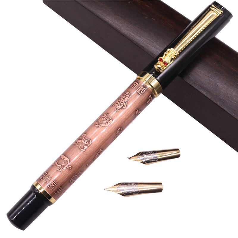 Stylo de calligraphie, modèle asiatique, style saint glyphe,: BG027