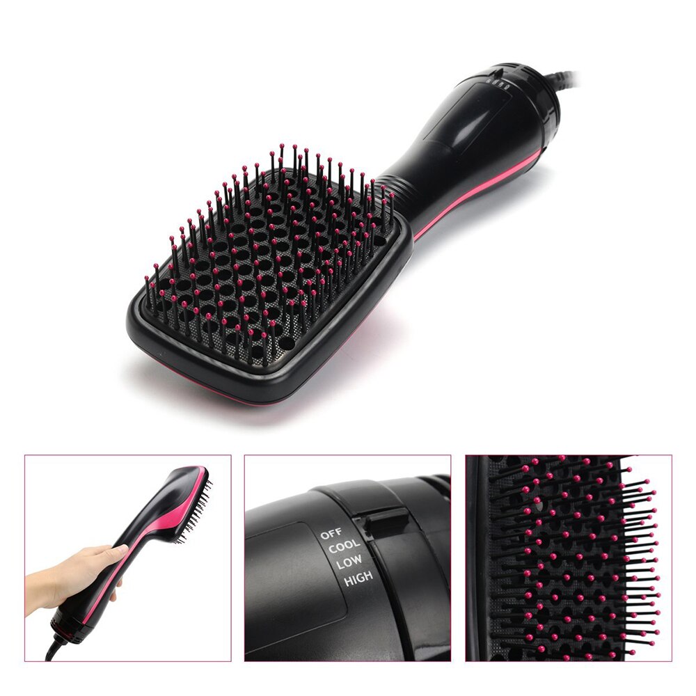 Hair straightener Multifunctional Comb Wet & Dry Hair Use Travel Blow Dryer One-Step Hair Dryer And Styler